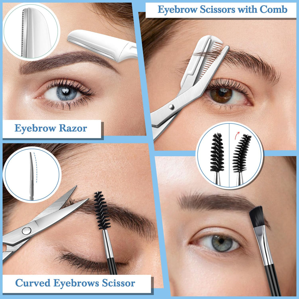 TsMADDTs kit sourcils 8-en-1 prêt à l'emploi.