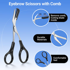 Rasoir TsMADDTs pour sourcils, lame protégée et épilation douce