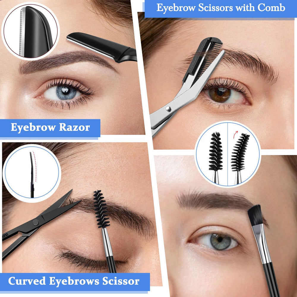 Kit sourcils TsMADDTs professionnel, outil polyvalent pour femmes et hommes