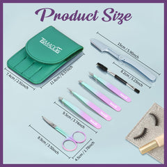 Ciseaux TsMADDTs pour sourcils courbes: coupe précise des poils indésirables.