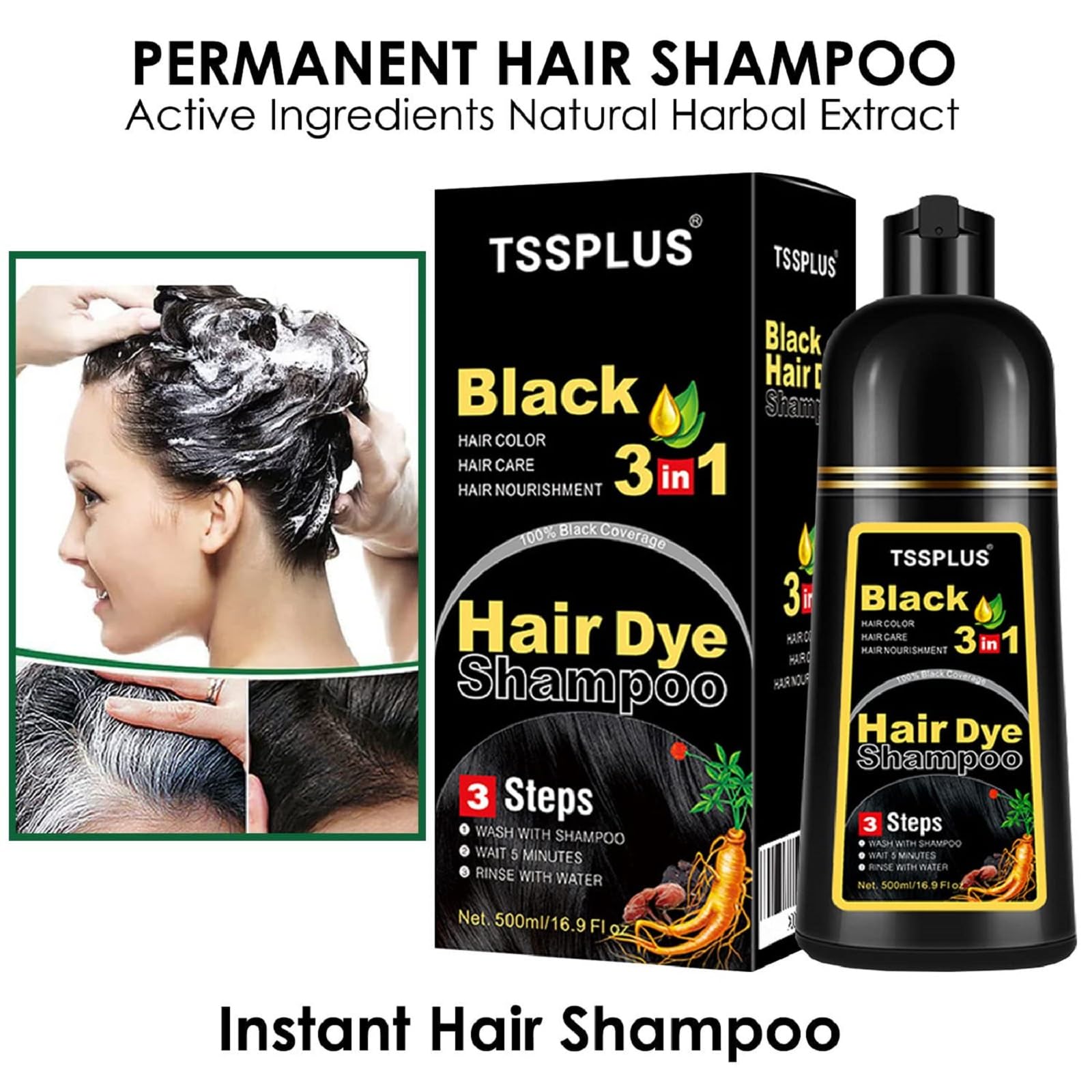 TSSPLUS cheveux brillants doux : résultat lisse et éclatant