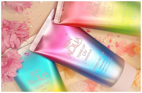 Parfum Savon Scent sur l écran solaire Skin Aqua pour une expérience agréable
