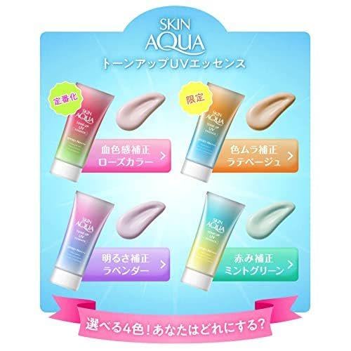 Protection SPF50+ PA++++ avec Ecran Solaire Skin Aqua pour usage quotidien
