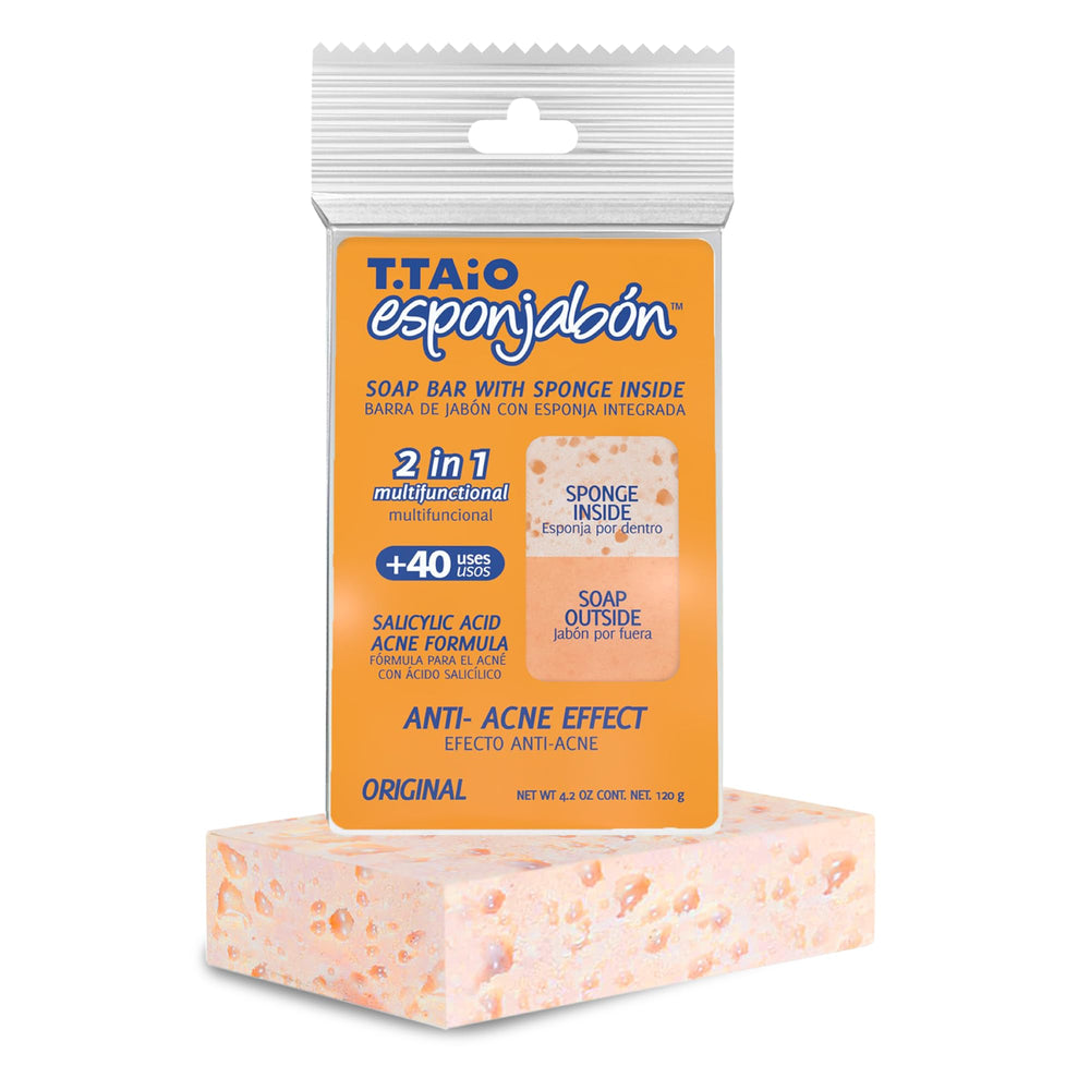 T.TAIO Esponjabon hydratation après-douche, peau douce.