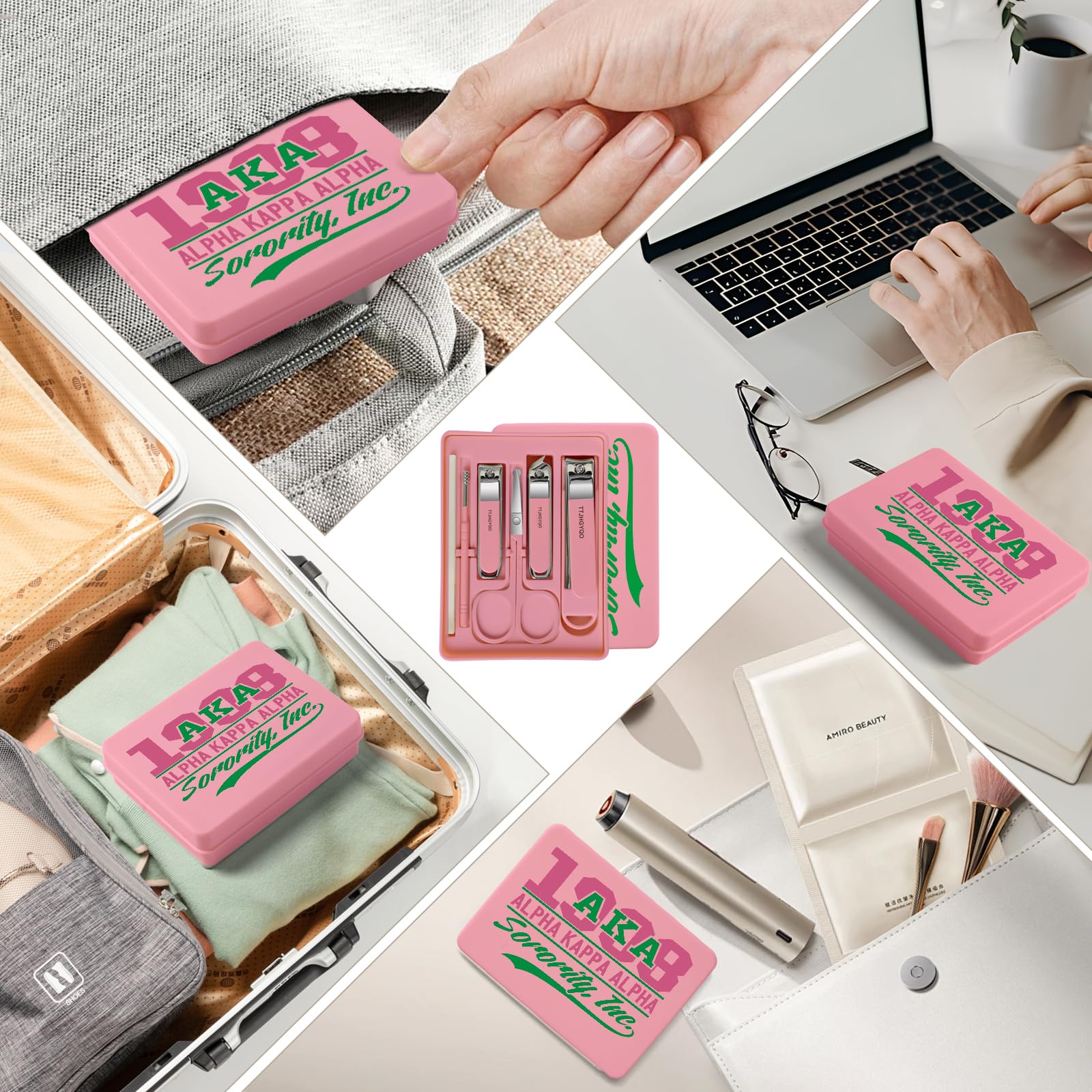 Design compact TTJHGYQO avec étui organisé pour le rangement facile.
