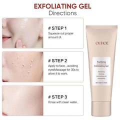 TTYRBF Gel exfoliant purifiant pour le corps et revitalise la peau.