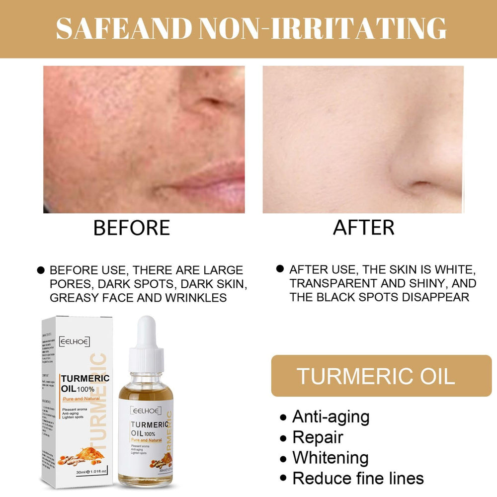 TTYRBF ingrédients curcuma huile citron – Liste d'ingrédients naturels favorisant hydratation.