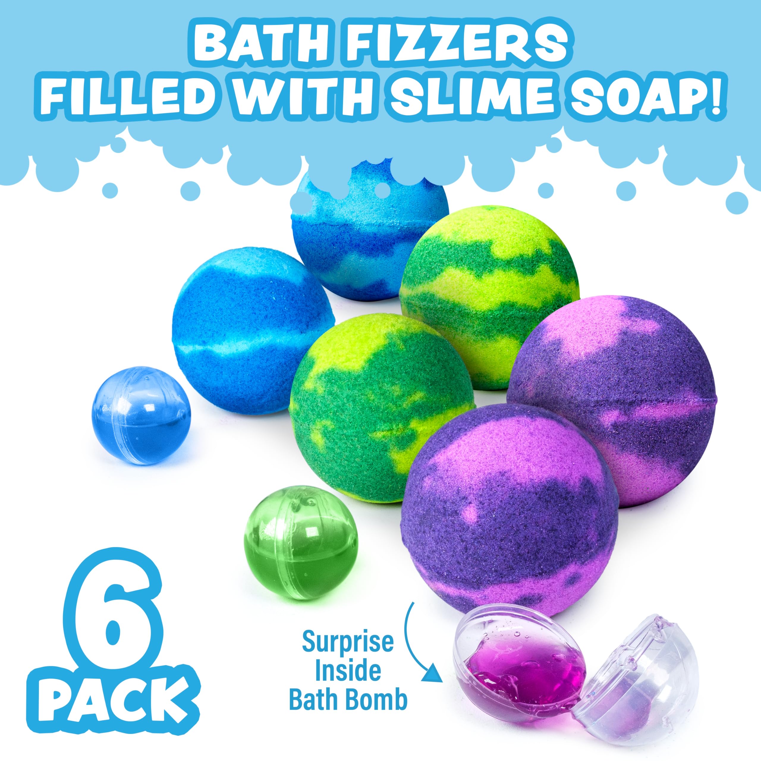 Tub Works dissolving bomb colors tub water with safe fizz