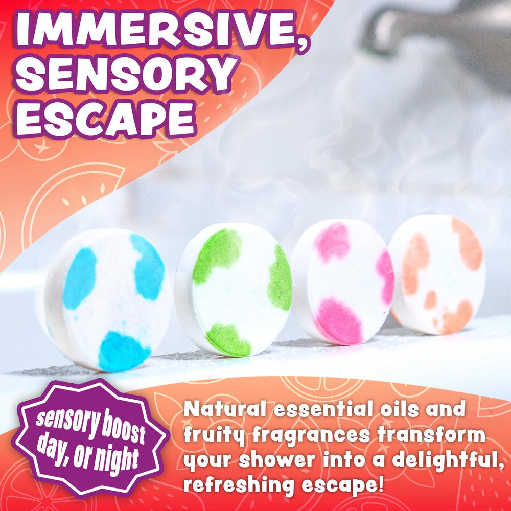 Tub Works Fruit Fusion individually wrapped steamers ensure easy, mess-free use.