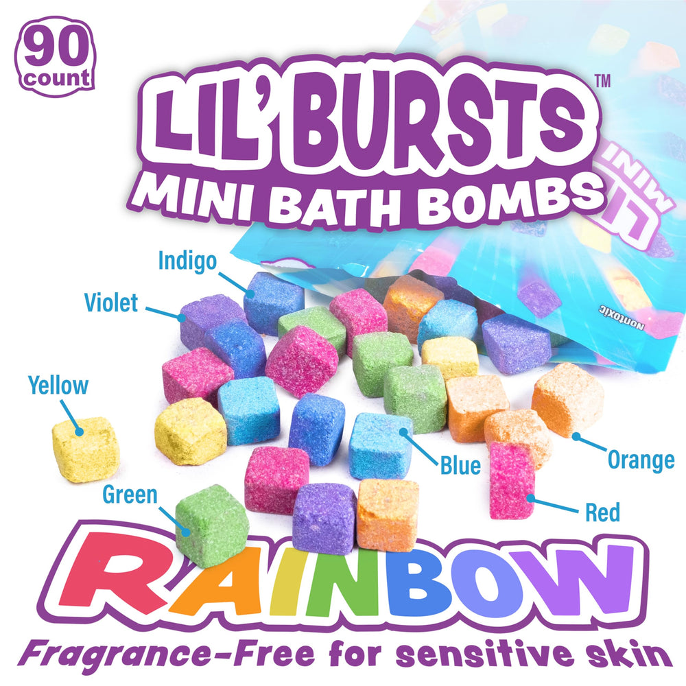 Tub Works Lil' Bursts vert: couleur apaisante et bulles délicates.