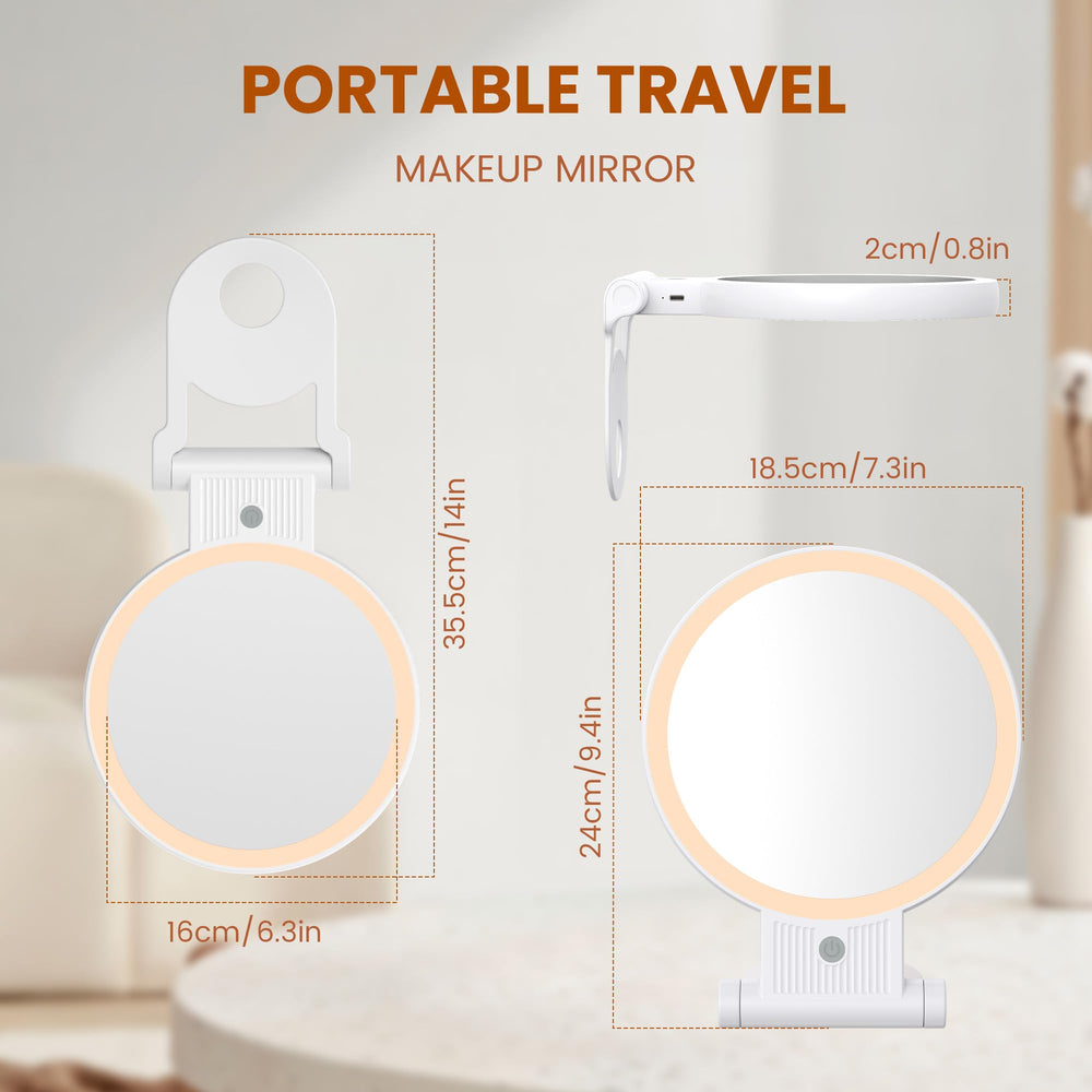 Miroir tubbede usage mural ou portable selon votre espace