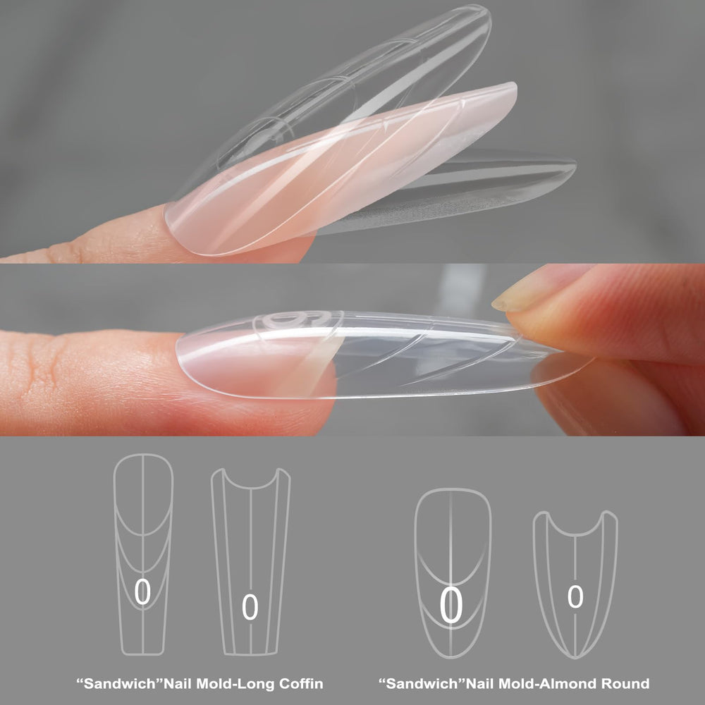 Tucepu Set 15 tailles assure un ajustement parfait pour chaque ongle.
