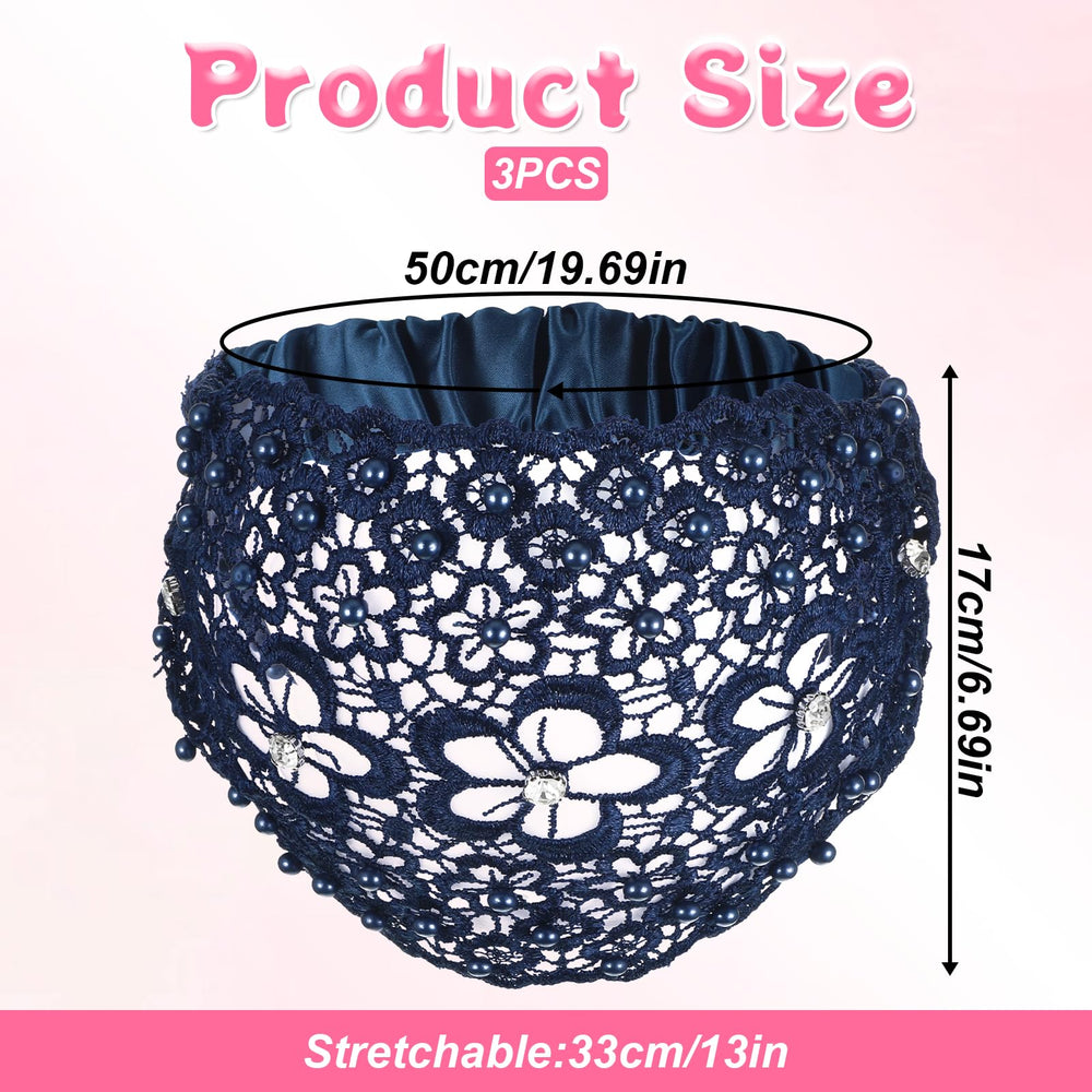 Bandeau large Tucnoeu en dentelle bohème et tissu élastique, confort durable.