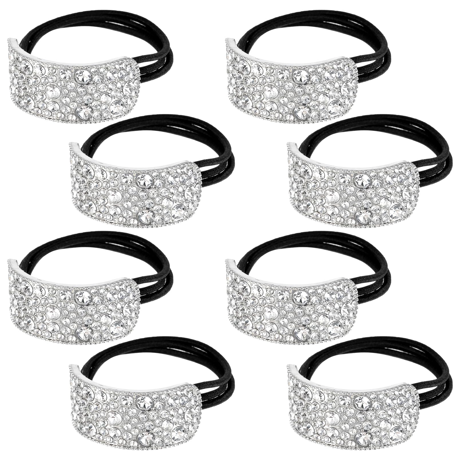 Tucnoeu serre-cheveux cristal argent pour un look chic et durable.
