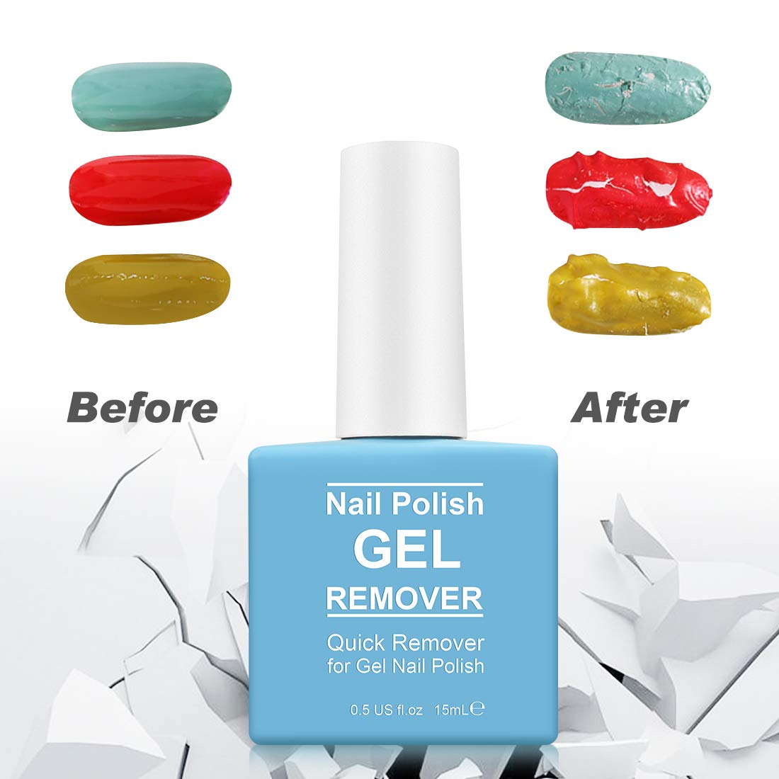 Tudiqe portable nail remover kit ideal for travel and touch-ups
