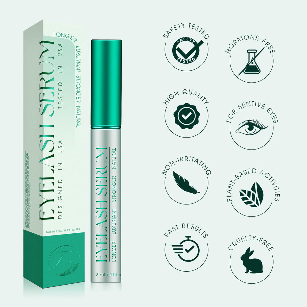 Sérum Tudpa Cils Emballage-3ml: flacon compact de 3 mL pour deux mois.