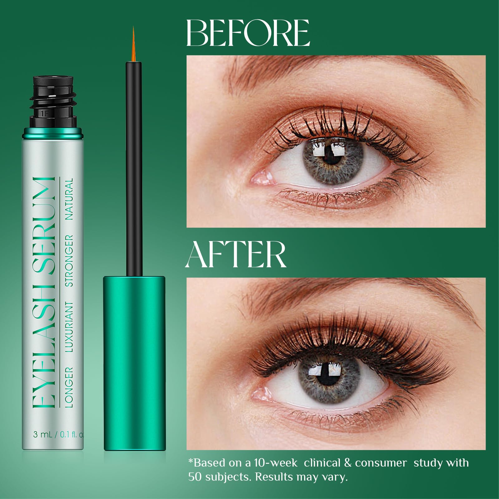 Sérum Tudpa Cils Sans-Irritants: formule hypoallergénique adaptée aux yeux sensibles.
