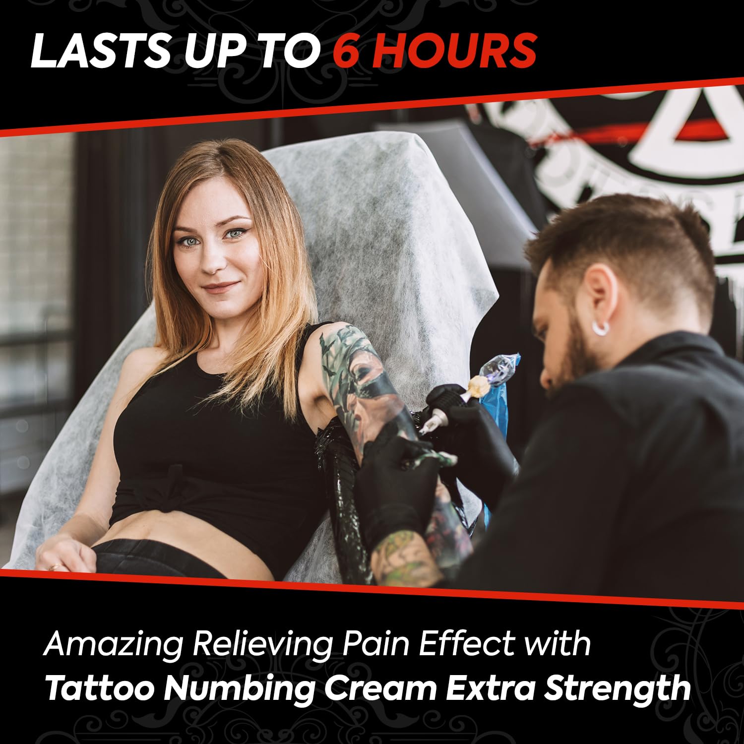 Tuiwaro Numbing Cream with aloe vera infusion for hydration