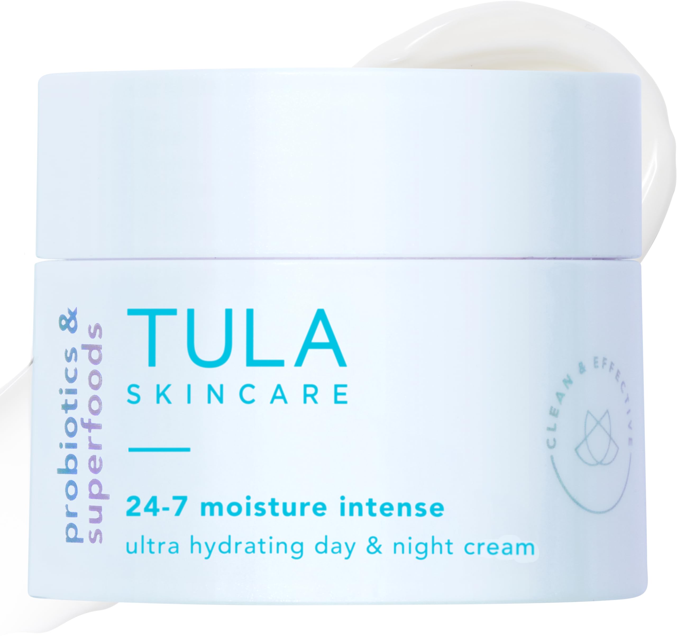 TULA 24-7 Moisture Cream bottle delivering rich hydration for daily use.