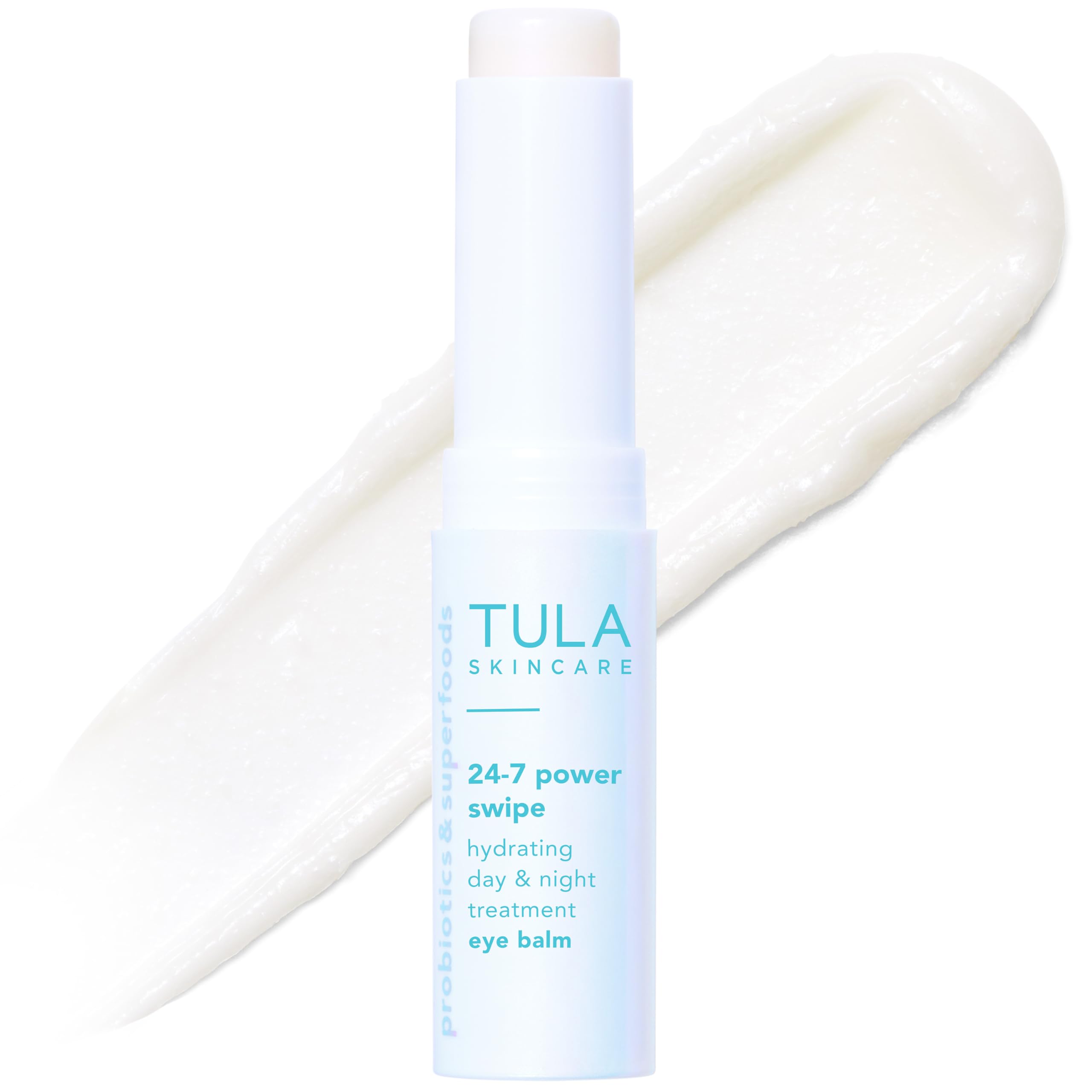 Soin TULA 24-7 Power Swipe Yeux hydratant, application facile et portable