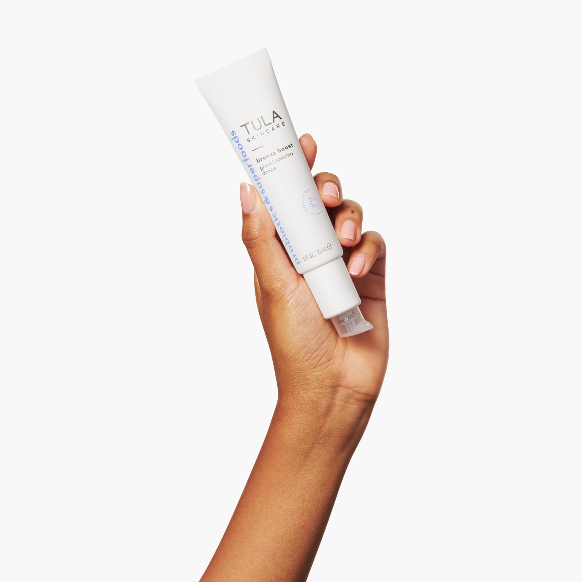 Ingrédients clés de TULA Bronze Boost Glow : hydratation et protection cutanée.