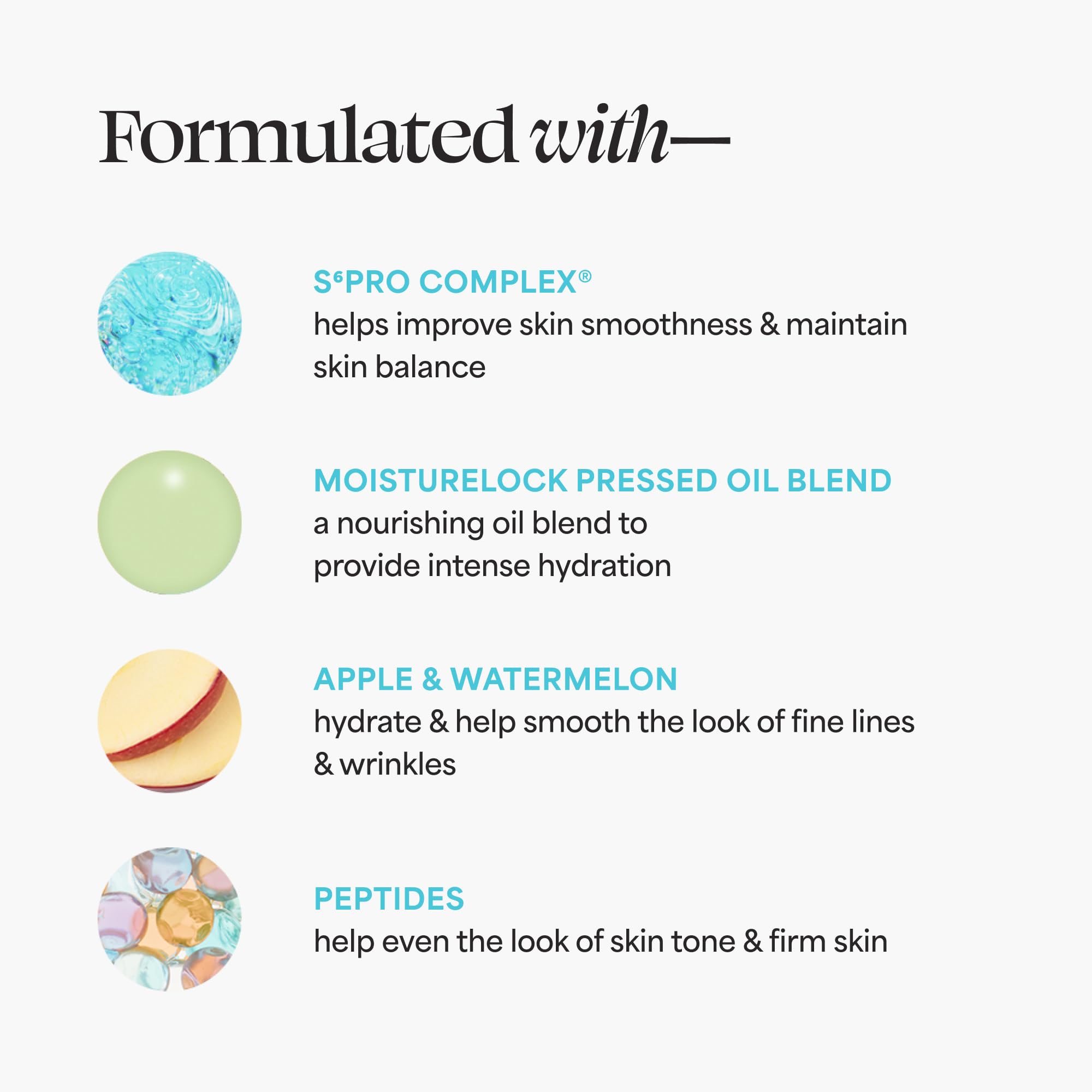 Application after serum during day and night routines with TULA 24-7 Moisture Cream.