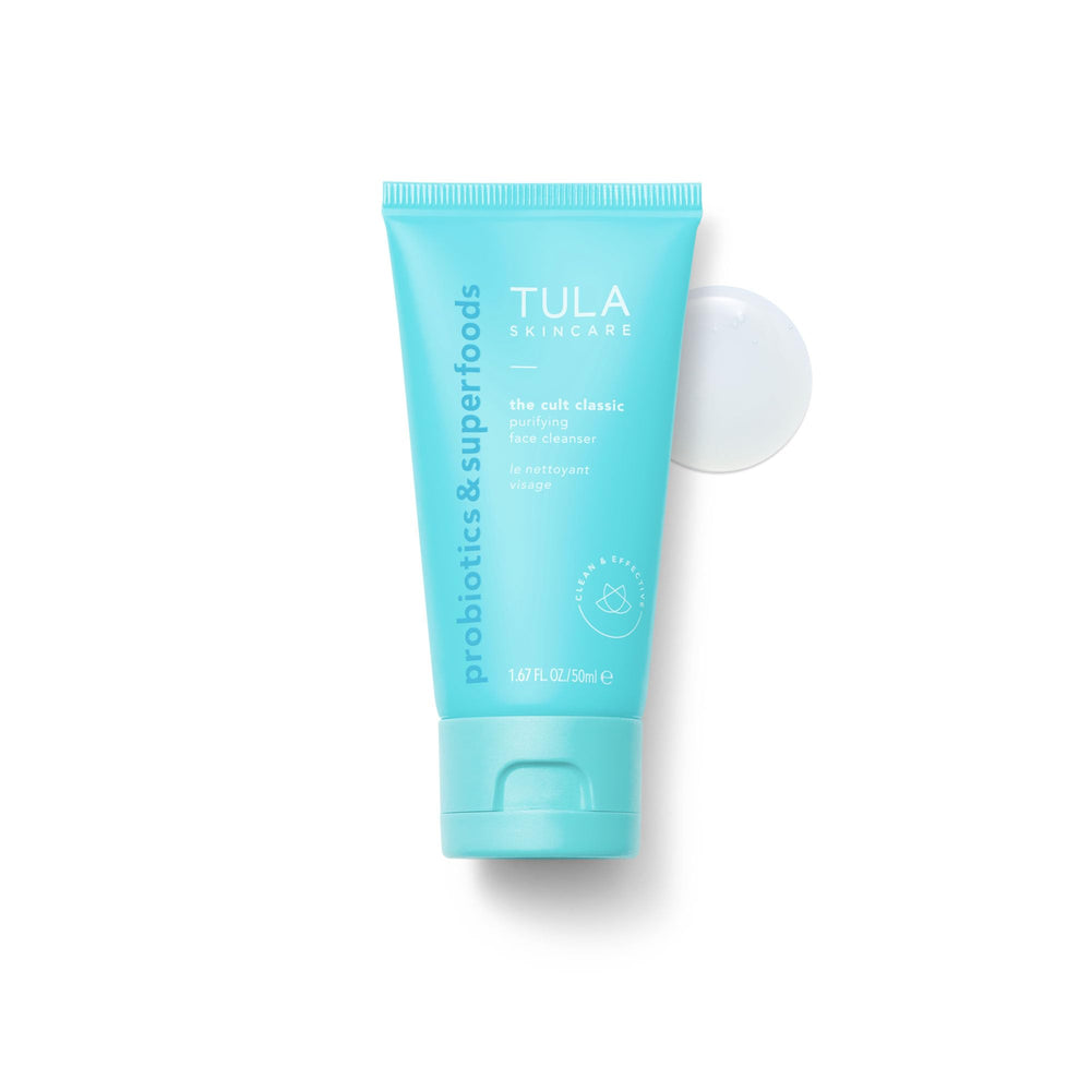 Coffret 3 pièces TULA, format voyage pratique pour routine express.