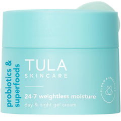 TULA Hydratant gel 24-7 format voyage, hydratation rapide pour visage
