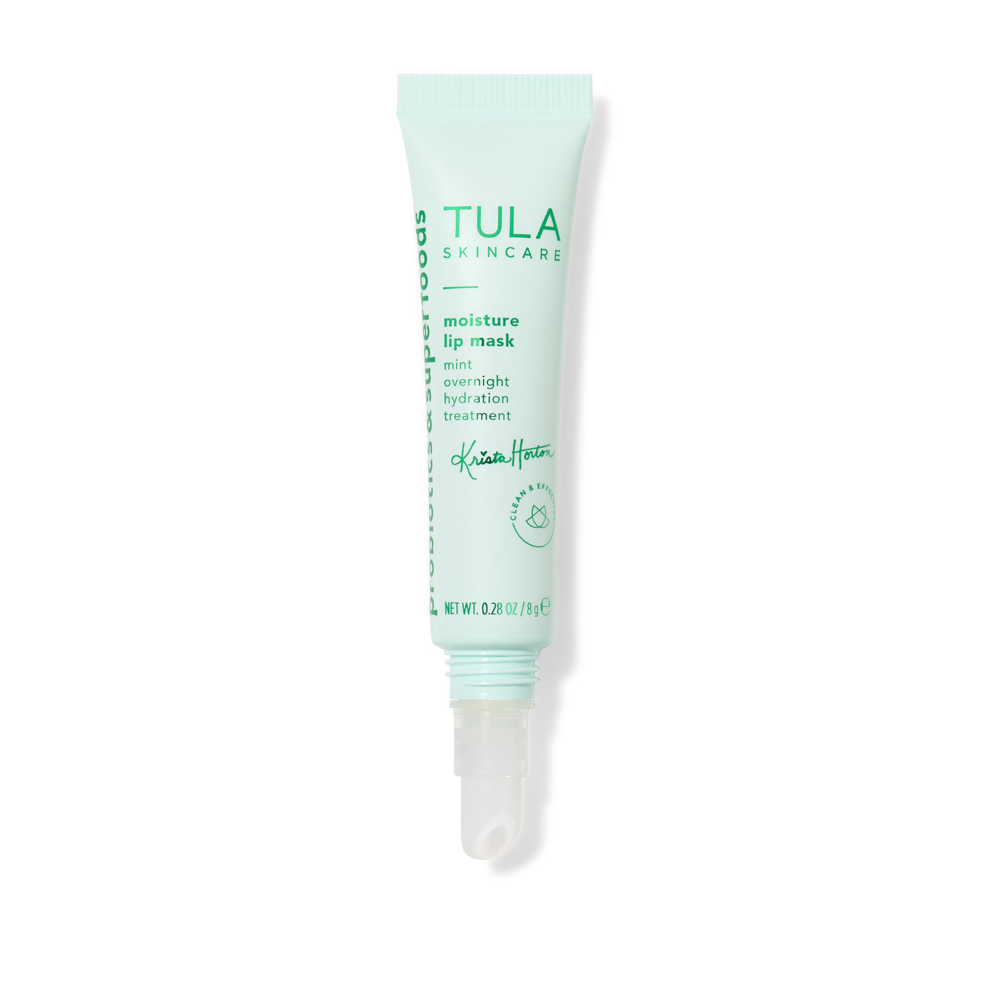 Utilisation nocturne du masque lèvres TULA pour soin réparateur pendant la nuit.