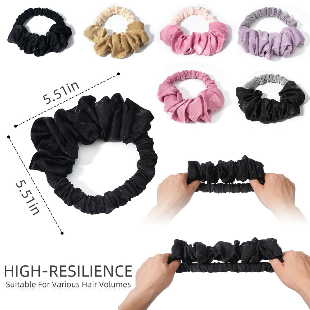 TULOBI Design noir élégant, accessoire coiffure discret et polyvalent.