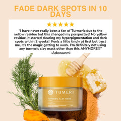 Mélange curcuma et huile TUMERI pour une peau lumineuse et douce