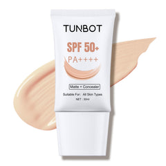 Tunbot Concealer Foundation flacon élégant et application facile pour une couvrance fluide.