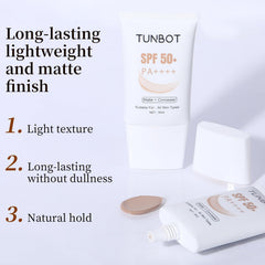 Tunbot fond de teint hydratant glycérine – peau douce et souple.