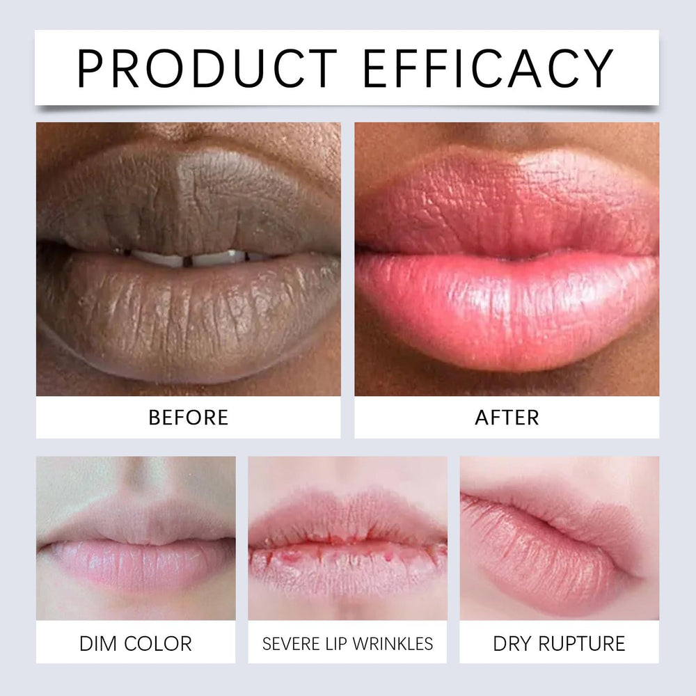 Lip Lightening Balm TUOSHITONG, texture crème onctueuse pour hydrater durablement les lèvres.
