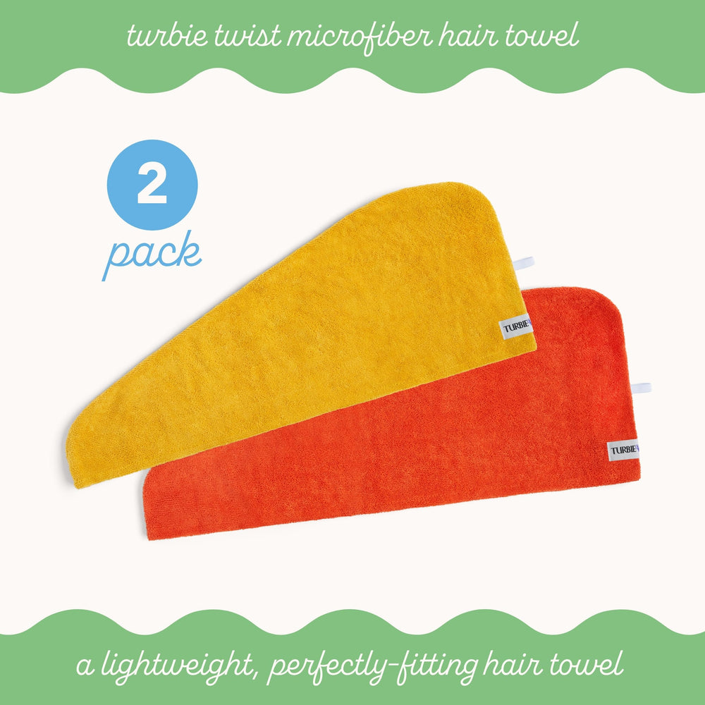Turbie Twist: wrap-turban pour cheveux lisses sans friction