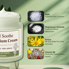 Texture légère de Total Soothe s’absorbe rapidement sans laisser de gras.