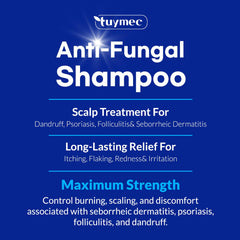 Tuymec Shampoing, ingrédients naturels pour nourrir le cuir chevelu et les cheveux.