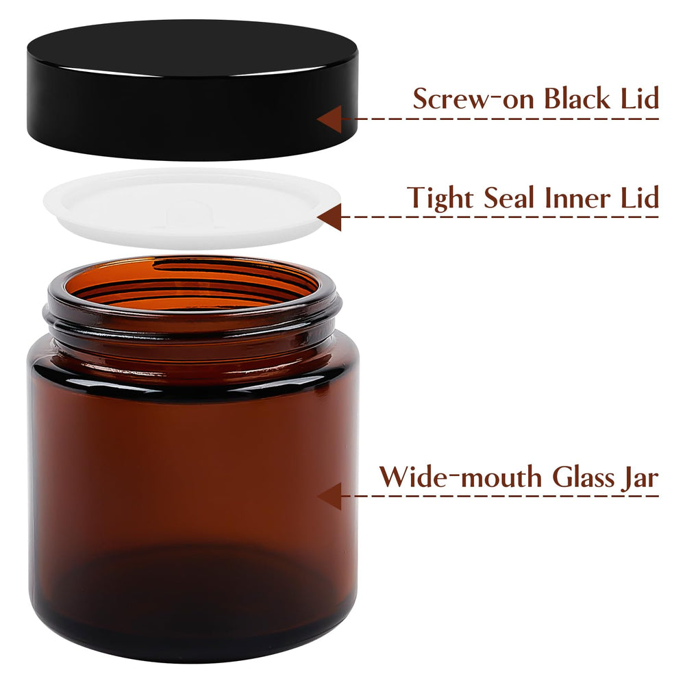 TUZAZO petit bocal pour crèmes, lotions et masques maison