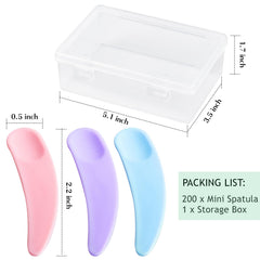 TUZAZO spatules mini en PP: couleurs multicolores.
