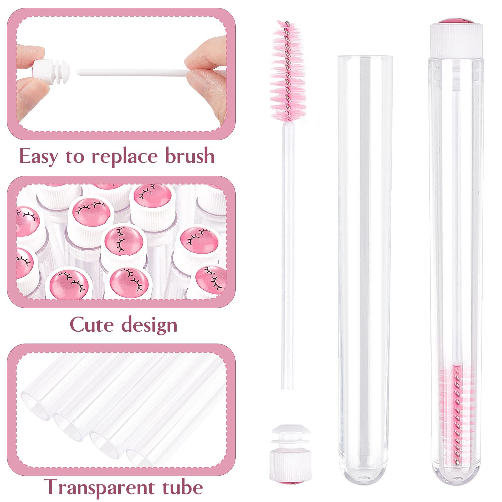 Tuzazo tubes en acrylique transparents et résistants.