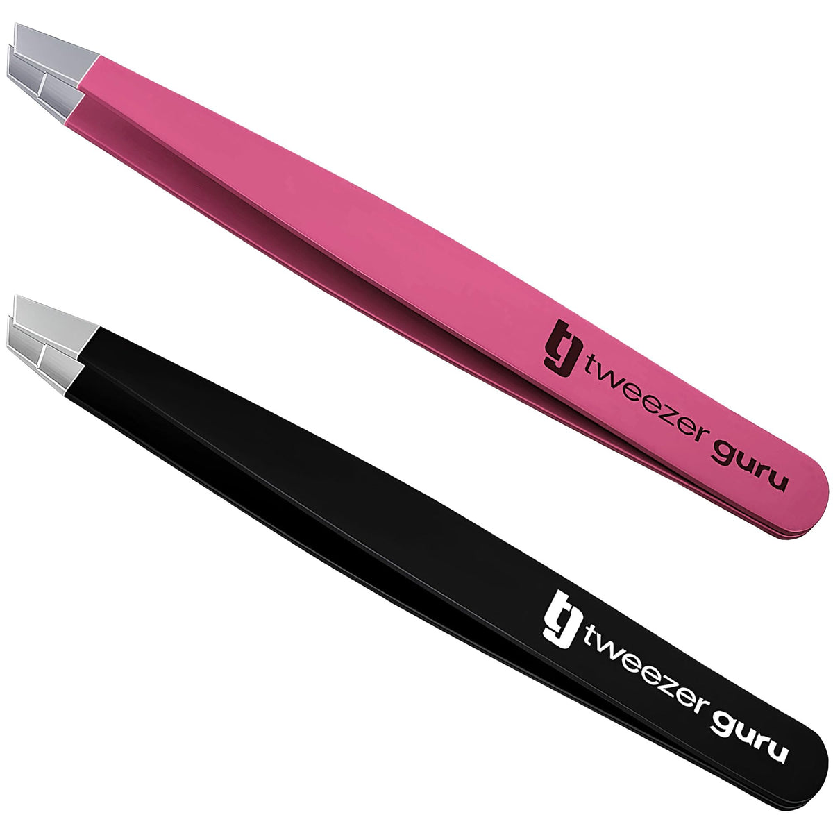 TWEEZER GURU pinces-angle-sourcils-inox : précision fiable pour sourcils nets