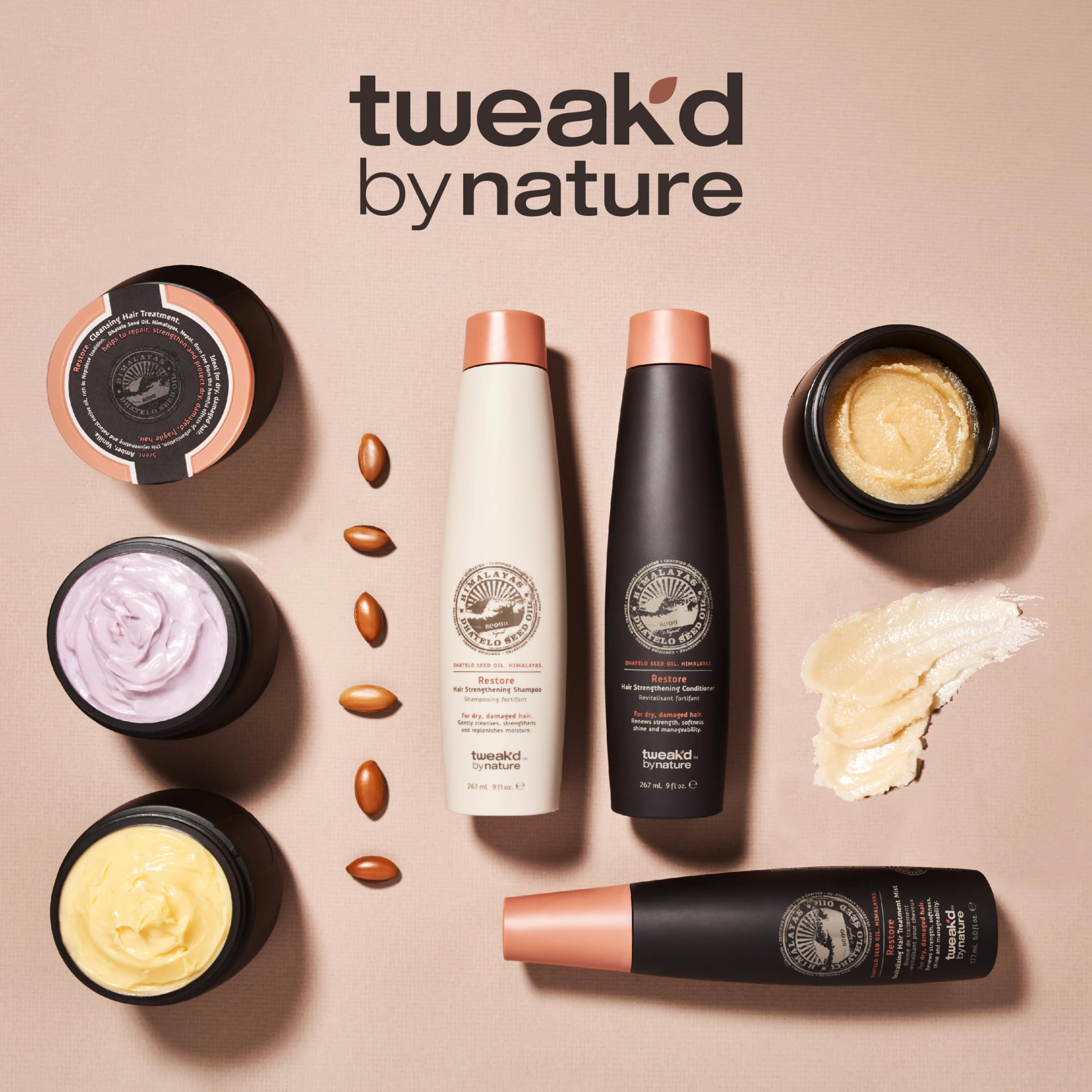 Tweak'd by Nature - retouche-rapide-cheveux-brume: brillance instantanée sans résidu.