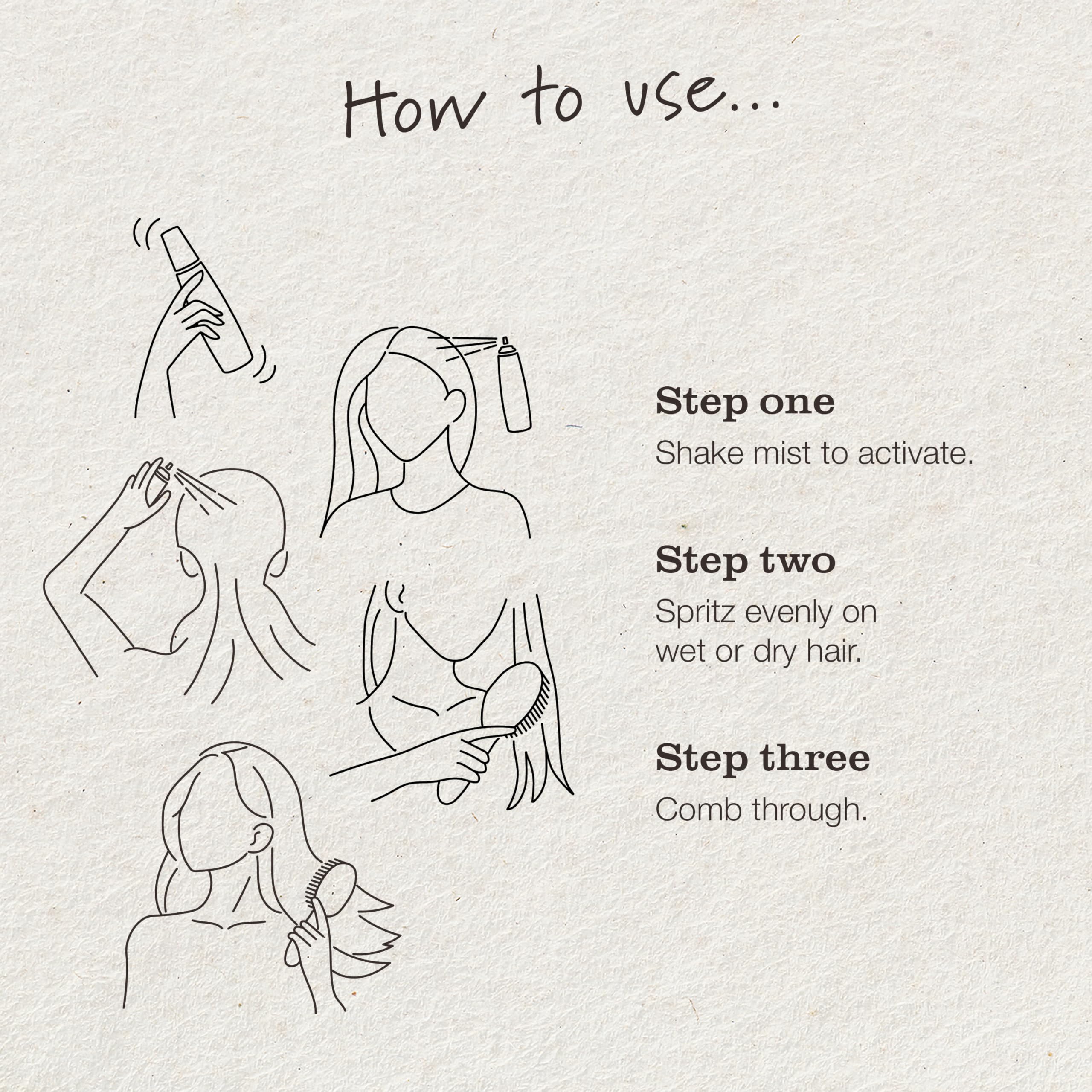 Tweak'd by Nature - sans-sulfates-sans-sles-brume-cheveux: formule légère et non grasse.