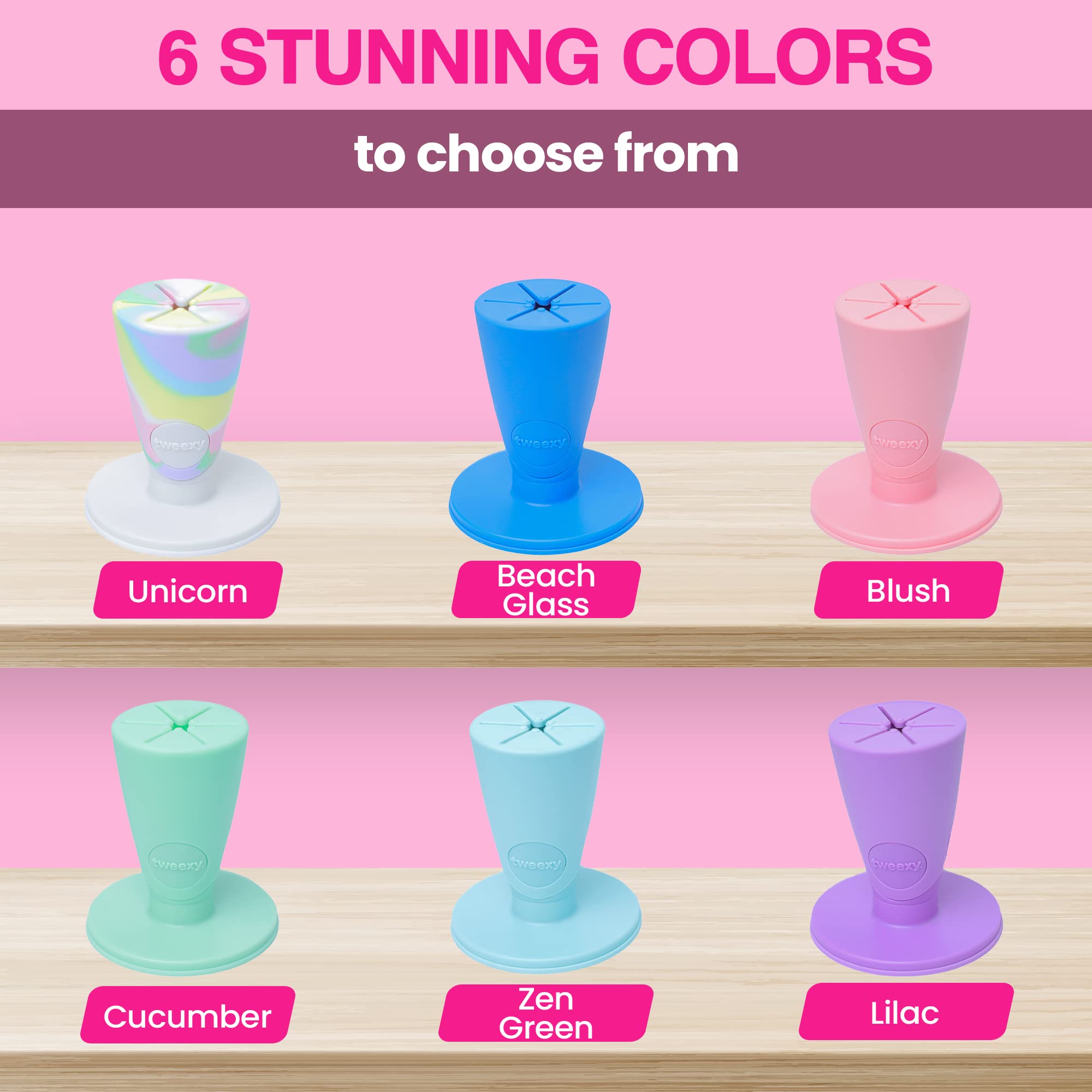 Compatible avec la plupart des bouteilles de vernis du marché pour les nail artists.