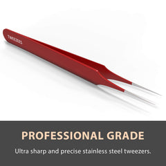Tweezees pointe fine pour extraction précise des poils incarnés.