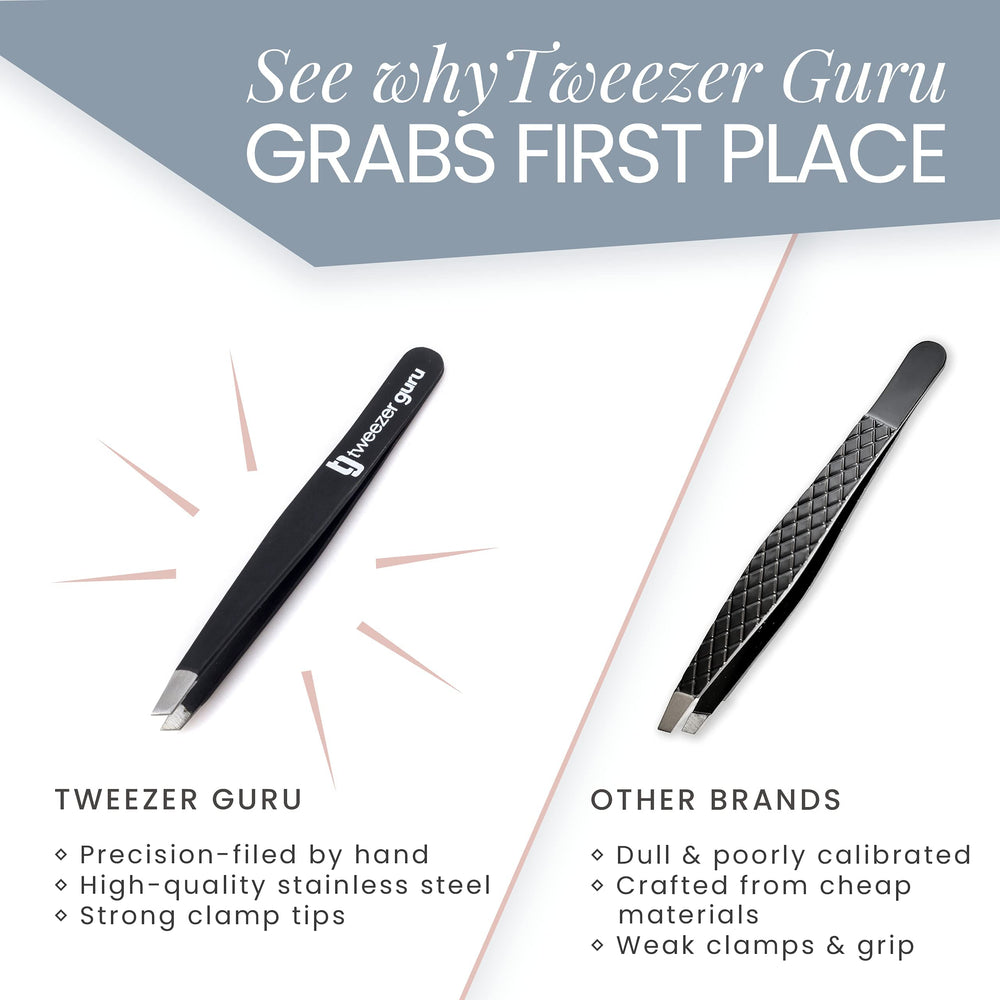 Tweezer Guru-acier-inox-professionnel: durabilité et performance sur le long terme.