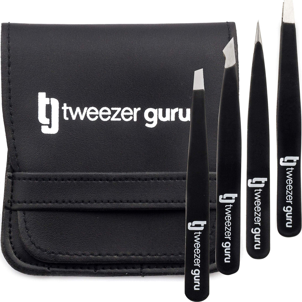 Tweezer Guru ensemble-pinces-a-epiler-sourcils: précision fiable pour des contours nets.