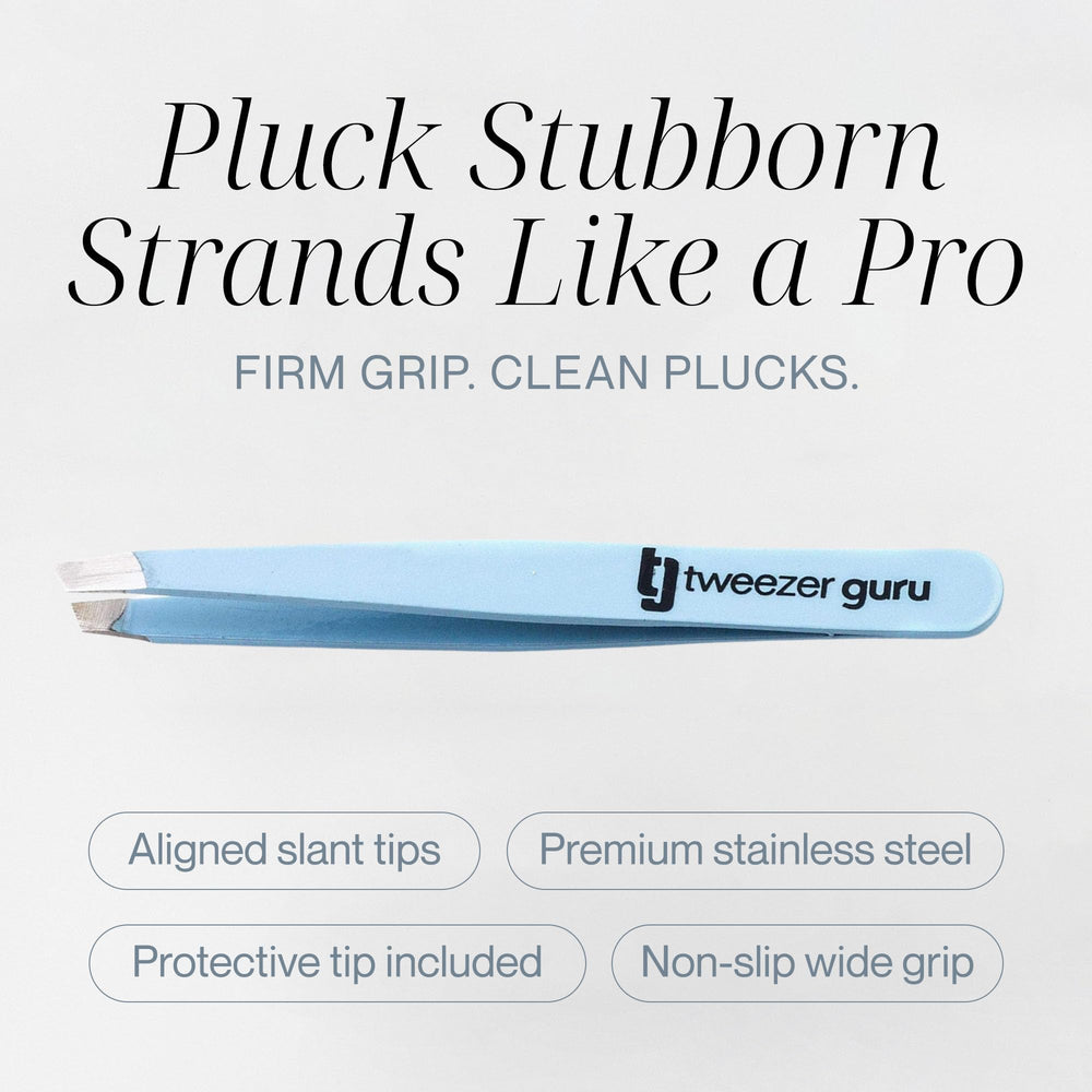 TWEEZER GURU Pointe ultra-fine pour cheveux sous-cutanés et points noirs