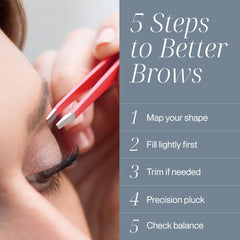 Utilisation simple pour épiler les sourcils et les poils du visage.