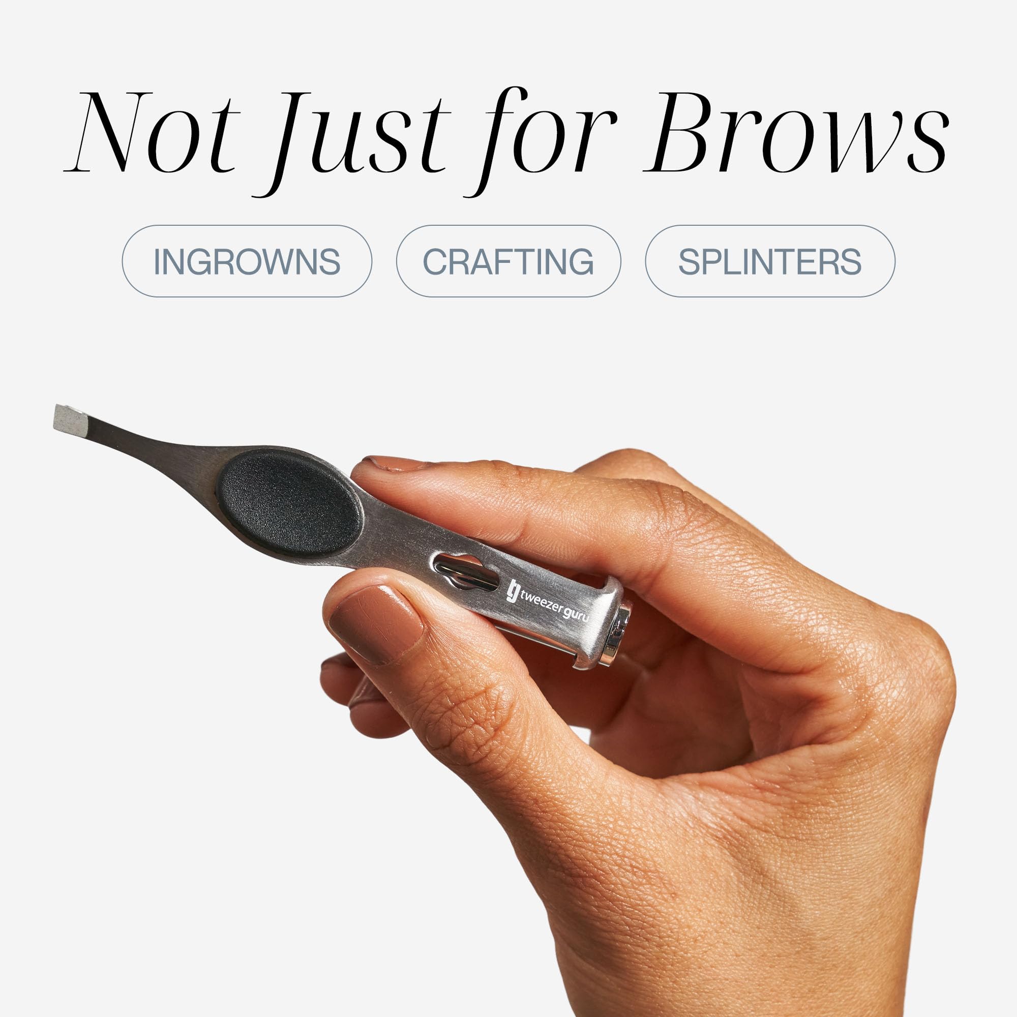 TWEEZER GURU Pro kit beauté voyage compact pour mobilité.